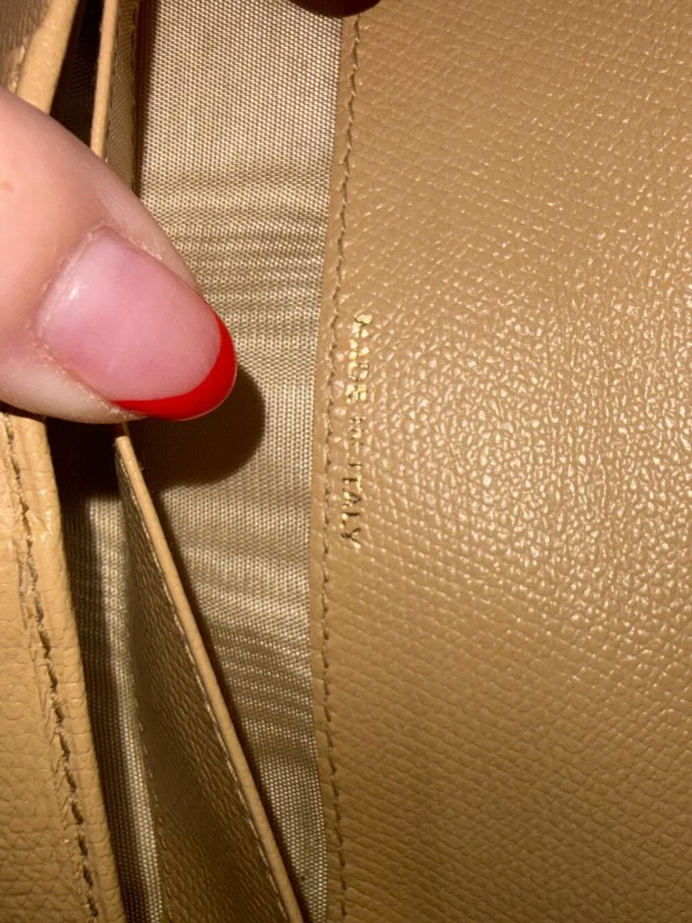 CoCo Chanel Yellow Gold Beige Wallet May 2007